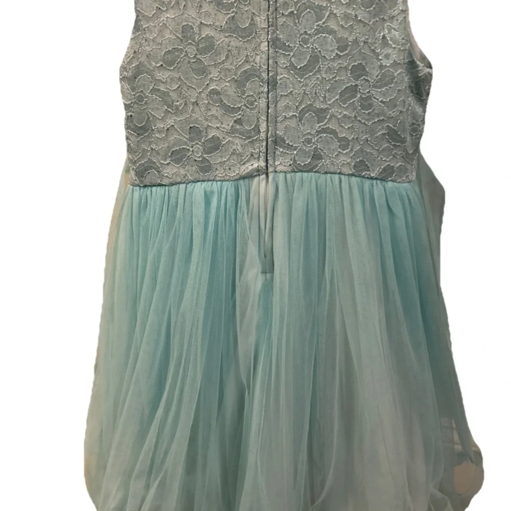 Jessica Ann Blue Lace Dress 6X